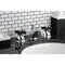 Kingston Brass KS3961PKX Duchess Widespread Bathroom Faucet W/ Brass Pop-Up, Chrome KS3961PKX - alternate 4
